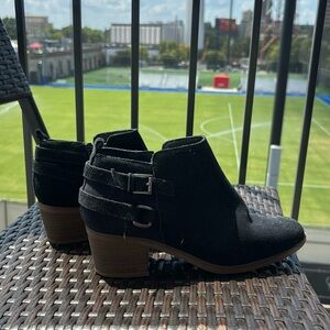 Navy Sonoma Booties